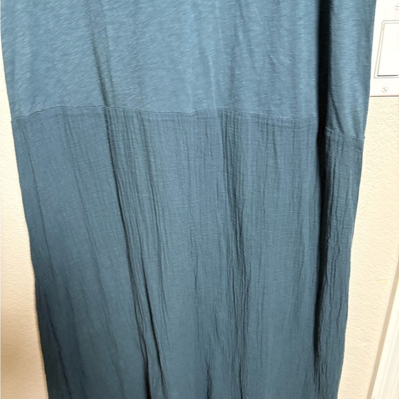 Velvet by Graham and Spencer Chic Teal Maxi Dress, Vintage Slub. Lightweight. S - Picture 12 of 16